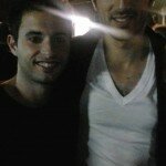 Con Francesco Scianna dopo COEFORE-EUMENIDI Con Francesco Scianna dopo COEFORE-EUMENIDI